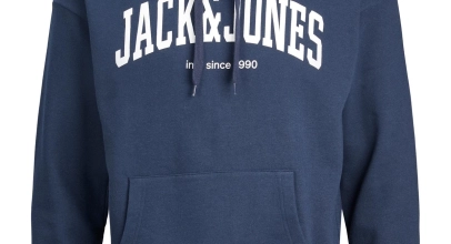 Jack & Jones Herren Hoodie Kapuzensweatshirt JOSH blau für 19,16€ inkl. Versand!