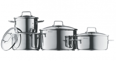 WMF Topf-Set Astoria 4-teilig Edelstahl rostfrei für 74,95€ inkl. Versand