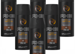 Deo Axe Dark Temptation 6x 150ml Deospray Bodyspray ohne Aluminium für 13,99€ inkl. Versand!