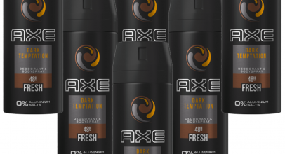 Deo Axe Dark Temptation 6x 150ml Deospray Bodyspray ohne Aluminium für 13,99€ inkl. Versand!