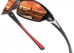 LANON Polarisierte Sonnenbrille Männer Frauen Square Outdoor Sport UV400 für 8,99€ inkl. Versand!