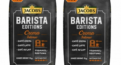 JACOBS Kaffeebohnen Barista Editions Crema Intense 2 kg ganze Bohne für 18,90€ inkl. Versand!