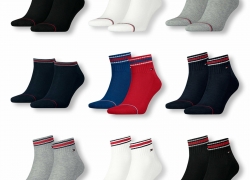 8 Paar Tommy Hilfiger Herren Iconic Sportsocken Farbwahl für 29,99€ inkl. Versand!