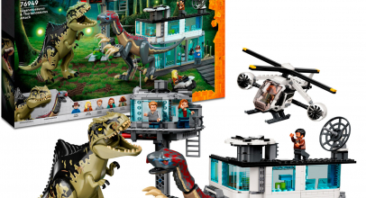 LEGO 76949 Jurassic World Giganotosaurus & Therizinosaurus Angriff für 101,89€ inkl. Versand!