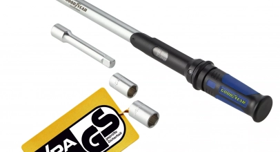 Drehmomentschlüssel Set Goodyear 42 210 Nm inkl Stecknüsse 17mm 19mm 1/2 Zoll für 40€ inkl. Versand!