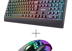 Trust GXT 960 RGB Beleuchtet Maus und Verkabelt Gaming-Tastatur Gaming-Set für 16,90€ inkl. Versand!