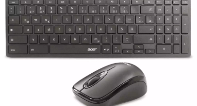 Acer Chrome Combo Set KM501 – Bluetooth Tastatur Maus Slim-Design antimikrobiell für 15,49€ inkl. Versand!
