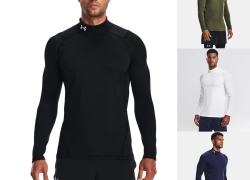 Under Armour ColdGear Fitted Mock Herren Longsleeve Shirt Sportshirt für 27,49€ inkl. Versand!