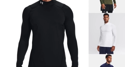 Under Armour ColdGear Fitted Mock Herren Longsleeve Shirt Sportshirt für 27,49€ inkl. Versand!