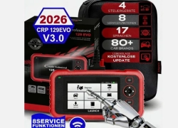LAUNCH Diagnosegerät CRP129EVO V3 2025 OBD2 4-Steuergeräte+8 Service Funktionen für 143,28€ inkl. Versand!
