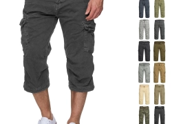 Indicode Herren Cargoshorts Nicolas Check-3/4 Shorts Bermuda Dreiviertel Hose für 29,99€ inkl. Versand!