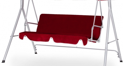 3-Sitzer Hollywoodschaukel Gartenschaukel UV-Schutz 50+ für 62,95€ inkl. Versand