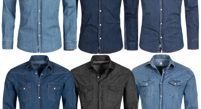 Rock Creek Herren Jeanshemd Denim blau Regular Fit Langarm für 28,90€ inkl. Versand!