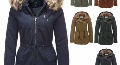 Only Damen Parka Winterjacke Kurzmantel für 24,99€ inkl. Versand