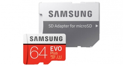 SAMSUNG Evo Plus, 64 GB, Micro-SDXC, Speicherkarte, 100 MB/s für 13,64€ inkl. Versand!