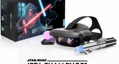 Lenovo Star Wars Jedi Challenges AR Headset + Lichtschwert + Peilsender für 29,90€ inkl. Versand!