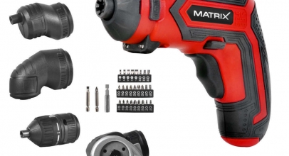 MATRIX 4 V Akkuschrauber AK 4-quattro mit 4 Aufsätzen und mehreren Funktionen für 24,99€ inkl. Versand!