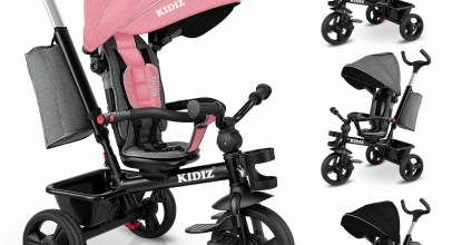 KIDIZ® Dreirad 5-in-1 Kinderdreirad mit Lenkstange für 64,99€ inkl. Versand!