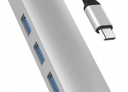 Hyper Drive HD233B 6 in 1 Port USB-C USB 3.1 HDMI 4K Ethernet Gigabit Hub Silber für 44,-€ inkl. Versand!