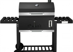 EL FUEGO AY 415 Ontario XXL Kohlegrill, Schwarz für 84€