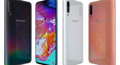 Samsung Galaxy A70 SM-A705F DUAL SIM Black/Coral/Blau/White für 314,90€ inkl. Versand!