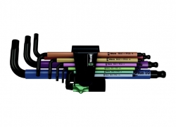 Wera Winkelschlüsselsatz 950 SPKL/9 SM N SB Multicolour Inbus für 27,50€ inkl. Versand!