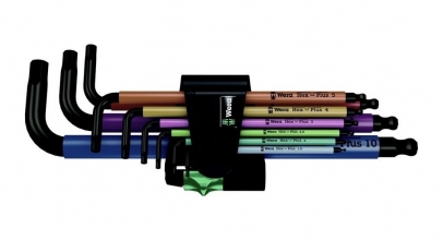 Wera Winkelschlüsselsatz 950 SPKL/9 SM N SB Multicolour Inbus für 27,50€ inkl. Versand!