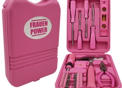 Werkzeugkoffer Pink Werkzeugset für 19,95 inkl. Versand!