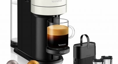 DeLonghi ENV120.W Vertuo Next Nespresso Kapselmaschine + Recycling Behälter + 2x Touch Travel Mug für 79,99€ inkl. Versand!