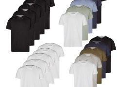 riverso Tshirt 5er Set Pack Herren Regular Fit RIVDean Rundhals für 39,99€ inkl. Versand!