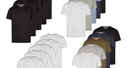 riverso Tshirt 5er Set Pack Herren Regular Fit RIVDean Rundhals für 39,99€ inkl. Versand!