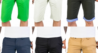 Herren Shorts Bermuda Cargo Pants Vintage Casual Sommer Capri Hose für 8,95€ inkl.Versand!