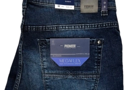 Pioneer RANDO MEGAFLEX Herren Jeans Hose Dunkelblau Regular Fit für 39,90€ inkl. Versand!