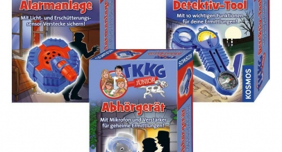 KOSMOS TKKG 3-tlg. Detektivset Alarmanlage + Detektivtool + Gratis Abhörgerät für 24,95€ inkl. Versand
