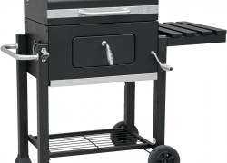 EL FUEGO AY 372 Ontario Kohlegrill, Schwarz für 53€