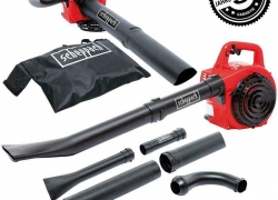 Scheppach Benzin Laubbläser 1PS Motor Laubsauger für 89,10€ inkl. Versand!