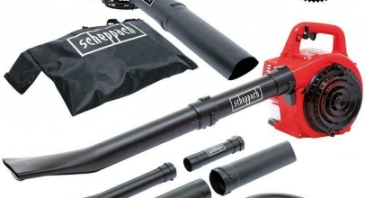 Scheppach Benzin Laubbläser 1PS Motor Laubsauger für 89,10€ inkl. Versand!