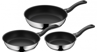WMF Stielpfannen-Set 3-teilig Devil Edelstahl rostfrei für 70,45€ inkl. Versand!