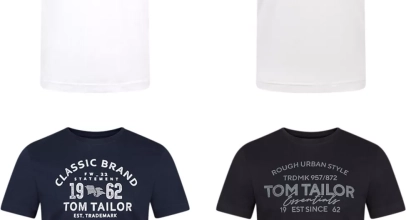 Tom Tailor Herren T-Shirt 4er Pack Rundhals Kurzarm Shirt Regular Baumwolle – verschiedene Farben für 42,49€ inkl. Versand!