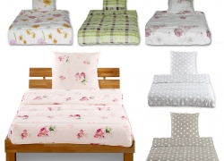 Bettenset bedruckt 135×200 Steppbett + Kopfkissen für 14,99€ inkl. Versand