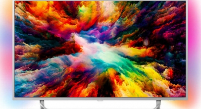 Philips 126cm (50 Zoll) 4K Ultra HD LED Fernseher 3fach Ambilight + HDR10 für 444€