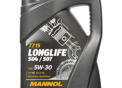 5 Liter Mannol Longlife Motoröl 5W-30 VW 504.00 507.00 BMW LL-04 MB 229.51 für 26,49€ inkl. Versand!