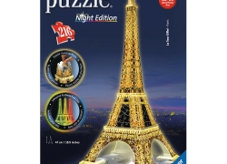RAVENSBURGER 3D Puzzle Eiffelturm bei Nacht LED für 21,99€ inkl. Versand