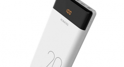 ROMOSS Power Bank 20000mAh Externer Akku Pack 2 USB LED Ladegerät für 14,99€ inkl. Versand!