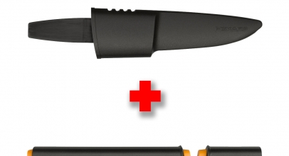 Fiskars Bundle: 1x Universalmesser K40 + 1x Xsharp Messerschärfer für 14,99€ inkl. Versand!