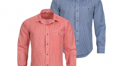 Herren Trachten Hemd Kariert Traditionell Klassisch für 8,90€ inkl. Versand!