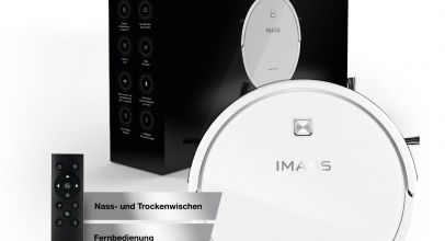 IMASS 2-in-1 Saugroboter mit Wischfunktion A3 Prime Clean für 169,-€ inkl. Versand