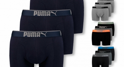 3er Pack PUMA Boxershorts für 19,99€