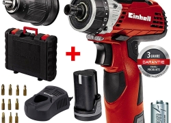 Akkuschrauber Bohrschrauber Einhell TE-CD 12 X-Li inkl. 2. Akku Li-Ion 12 für 59,99€ inkl. Versand!