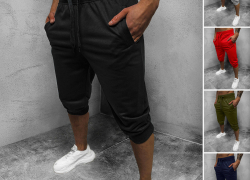 OZONEE Herren Sporthose Kurze Shorts Jogging Fitness Unifarben für 13,95€ inkl. Versand!